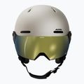 Dětská lyžařská helma Alpina Zupo 2 Visor Q-Lite sand matt 3
