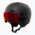 Dětská lyžařská helma Alpina Zupo 2 Visor Q-Lite black matte