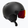 Dětská lyžařská helma Alpina Zupo 2 Visor Q-Lite black matte 2