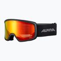 Lyžařské brýle Alpina Narkoja 2 Q-Lite black matt/red s2
