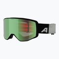 Lyžařské brýle Alpina Venet Q-Lite black/green matt