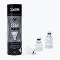 VICTOR Nylon Shuttle 3000 badmintonové člunky 6 ks bílé 101519