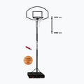 Basketbalový koš Hudora Hornet 305 černý/bílý 5