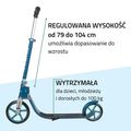 Hudora Bigwheel 215 skútr modrý 14126 9
