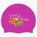 Dětská plavecká čepice Fashy 30402 Printed fuchsia 2