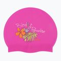 Dětská plavecká čepice Fashy 30402 Printed purple