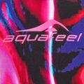 Dámské dvoudílné plavky aquafeel Racerback blue pink flames 3