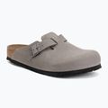 Nazouváky BIRKENSTOCK Boston Soft Footbed Oiled Leather Regular iron