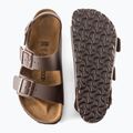Sandály BIRKENSTOCK Milano BF Regular dark brown 9