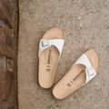 Pantofle BIRKENSTOCK Madrid BF Narrow white 12