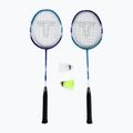 Badmintonový set Talbot-Torro 2 Fighter Pro modrý 449413