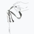 Dámské lyžařské hole LEKI Bliss silvergrey/white/rose gold 5