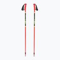 Lyžařské hůlky dziecięce LEKI Racing bright red/ black/ neon yellow