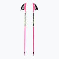 Lyžařské hůlky dziecięce LEKI Racing neon pink/ black/ neon yellow