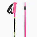 Lyžařské hůlky dziecięce LEKI Racing neon pink/ black/ neon yellow 3