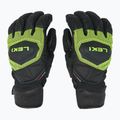 Pánské lyžařské rukavice  LEKI WCR Coach 3D black/ ice lemon 3