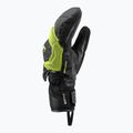 Pánské lyžařské rukavice LEKI WCR Coach 3D Mitt black/ice lemon 4