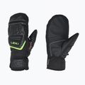 Dětské lyžařské rukavice LEKI WCR Team 3D Junior Mitt black/ ice lemon