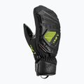Dětské lyžařské rukavice LEKI WCR C-Tech 3D Junior Mitt black/ice lemon 2