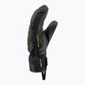 Dětské lyžařské rukavice LEKI WCR C-Tech 3D Junior Mitt black/ice lemon 4
