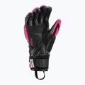 Dámské lyžařské rukavice  LEKI WCR Venom SL 3D black/ pink 8