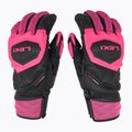 Dámské lyžařské rukavice  LEKI WCR Venom SL 3D black/ pink 3