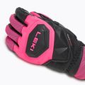 Dámské lyžařské rukavice  LEKI WCR Venom SL 3D black/ pink 5
