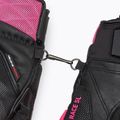 Dámské lyžařské rukavice  LEKI WCR Venom SL 3D black/ pink 6