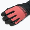Dámské lyžařské rukavice  LEKI Griffin Base 3D black/ rose 4