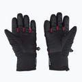 Dětské lyžařské rukavice LEKI Griffin 3D Junior black/ rose 3