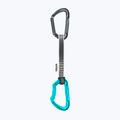Lezecká expreska EDELRID Pure Set II 18 cm slate-icemint