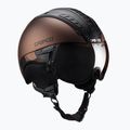 Lyžařská helma CASCO SP-2 Carbonic Visor hnědá 07.3733