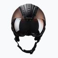 Lyžařská helma CASCO SP-2 Carbonic Visor hnědá 07.3733 2