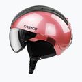 Lyžařská přilba CASCO SP-2 Carbonic Visor pink 07.3736 7