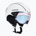 Lyžařská přilba CASCO SP-2 Photomatic Visor strukturovaný bílý lesklý