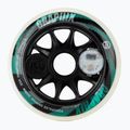 Kolečka Powerslide Graphix LED Wheel 100 Right bílá/černá kolečka pro kolečkové brusle