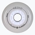 Kolečka na inline brusle Powerslide Neons LED 80 mm/85A 4 pcs. white