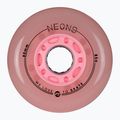 Kolečka na inline brusle Powerslide Neons LED 80 mm/85A 4 pcs. rose