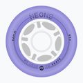Kolečka na inline brusle Powerslide Neons LED 84 mm/85A 4 pcs. lilac
