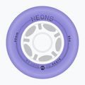 Kolečka na inline brusle Powerslide Neons LED 90 mm/85A 4 pcs. lilac