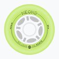 Kolečka na inline brusle Powerslide Neons LED 90 mm/85A 4 pcs. green
