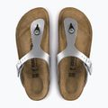 Žabky BIRKENSTOCK Gizeh Birko-Flor Narrow silver 4