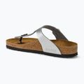 BIRKENSTOCK Gizeh BF Regular stříbrné žabky 3