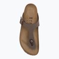 Nazouváky BIRKENSTOCK Gizeh Birkibuc Narrow mocca 5