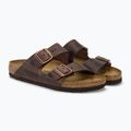 Pantofle BIRKENSTOCK Arizona LEOI Narrow  habana 5