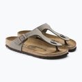 Nazouváky BIRKENSTOCK Gizeh Birkibuc Narrow stone 10
