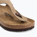 Nazouváky BIRKENSTOCK Gizeh Oiled Leather tabacco brown 7