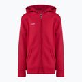 Capelli Basics Youth Zip Football Hoodie červená