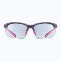 Sluneční brýle UVEX Sportstyle 802 V Small purple pink matt/smoke 2