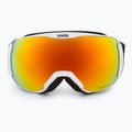Lyžařské brýle  UVEX Downhill 2100 CV Race white matt/mirror orange clear 2